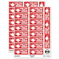 thumbnail image 1 of I Wish This Had a Name Genie Lamp Teacher Student School Sticker Set - Red - Gloss Finish - 2.00" Large, 1 of 7