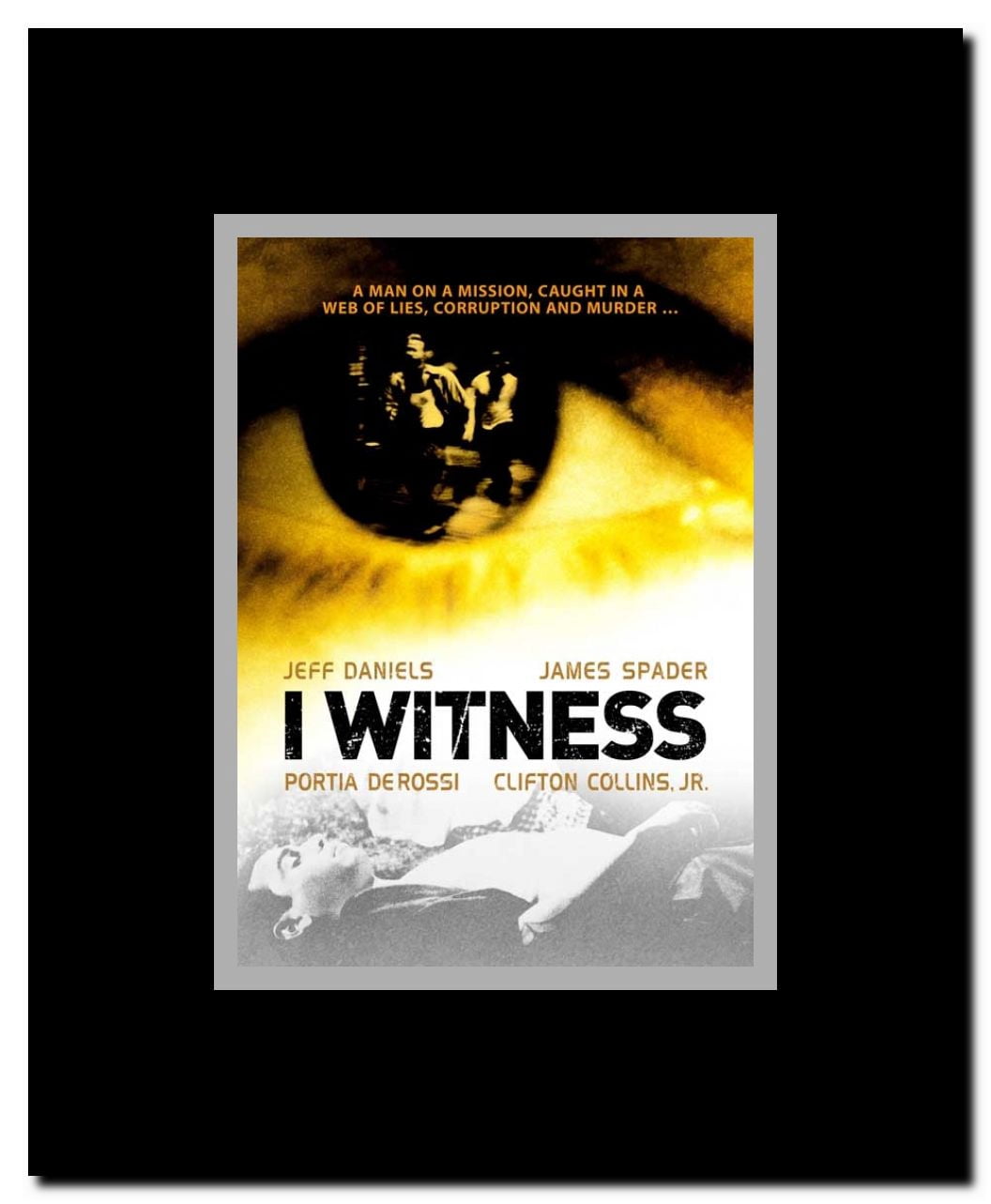 I Witness Framed Movie Poster