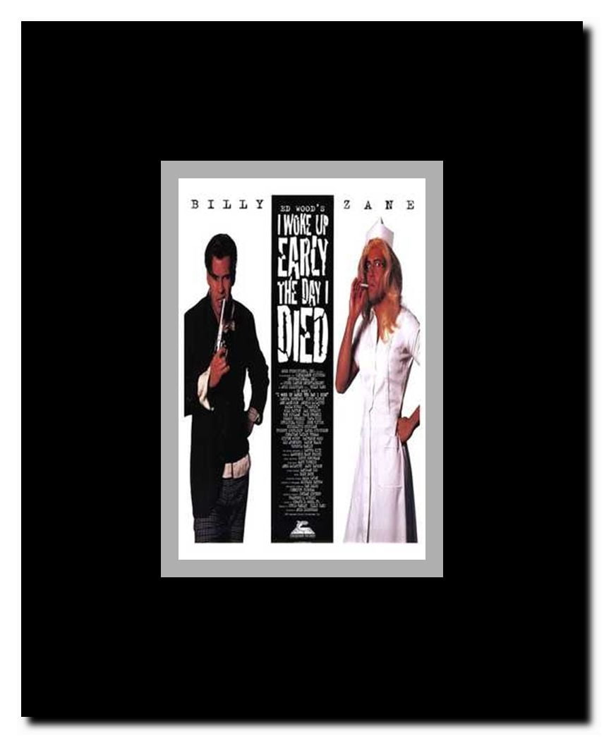 I Woke Up Early on the Day I Died Framed Movie Poster