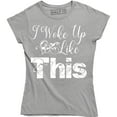 thumbnail image 1 of I Woke Up Like This Funny Hipster Music Festival Women's T-Shirt, 1 of 4