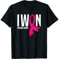 thumbnail image 1 of I Won Finished Chemo Breast Cancer Survivor T-Shirt, 1 of 4