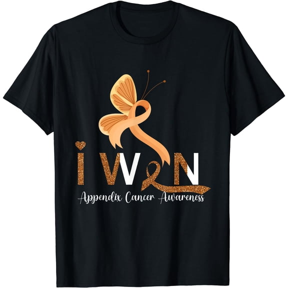 I Won Survivor Ambre Ribbon Appendix Cancer Awareness Month T-Shirt