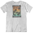 thumbnail image 1 of I Wonder If The Beach Misses Me. Palm Tree Print T-Shirt Top for Men & Women White, 1 of 7