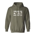 thumbnail image 1 of I Work Hard.. My Dog..Better Life Adult Hooded Sweatshirt, 1 of 3