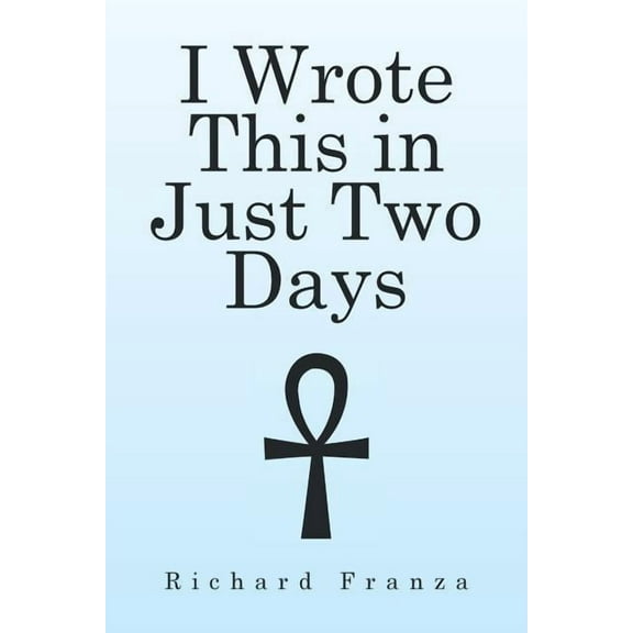 I Wrote This in Just Two Days