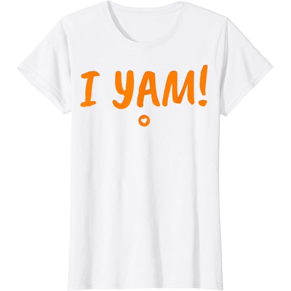 I Yam Funny He's My Sweet Potato Set Thanksgiving Matching T-Shirt