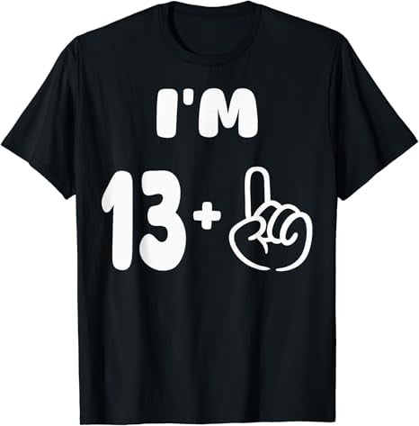 I am 14th Birthday Fingers Fourteen Years Old Boys Girls T-Shirt -  Walmart.com