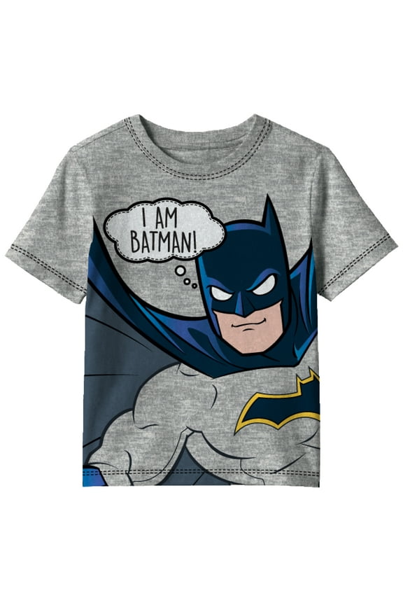 I am Batman Little Toddler Boys Graphic T Shirt