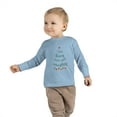 thumbnail image 1 of "I am Being Nice Not Naughty" Christmas, Holidays, Toddler Long Sleeve Tee, 1 of 4