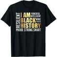 thumbnail image 1 of I am Black History Melanin Diversity T-Shirt, 1 of 4