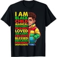 thumbnail image 1 of I am Black History Month Shirt African American T-Shirt TShirt, 1 of 4