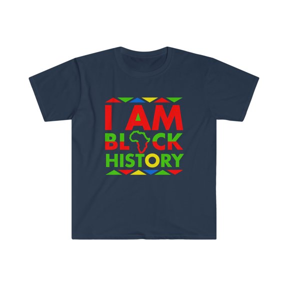 I am Black History Month T-shirt S-3XL Black Pride Black and Proud