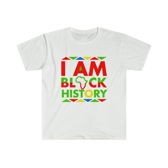 I am Black History Month T-shirt S-3XL Black Pride Black and Proud