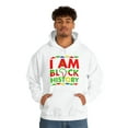 thumbnail image 1 of I am Black History Month Unisex Hoodie, S-5XL Black Pride Black and Proud, 1 of 3