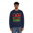 thumbnail image 1 of I am Black History Month Unisex Sweatshirt S-3XL Black Pride Black Proud, 1 of 4