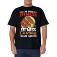 thumbnail image 1 of I'am Into FItness Fitness Corndog in my mouth T-Shirt, 1 of 4