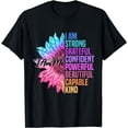 thumbnail image 1 of I am Powerful Kind Confident Beautiful Strong Capable T-Shirt, 1 of 3