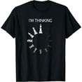 thumbnail image 1 of I am Thinking Chess Pieces I'm Thinking Chess Player Lover T-Shirt Black X-Large, 1 of 4