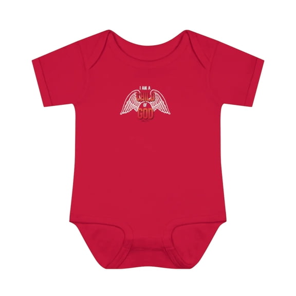 I am a Child of God Infant Baby Rib Body Suit