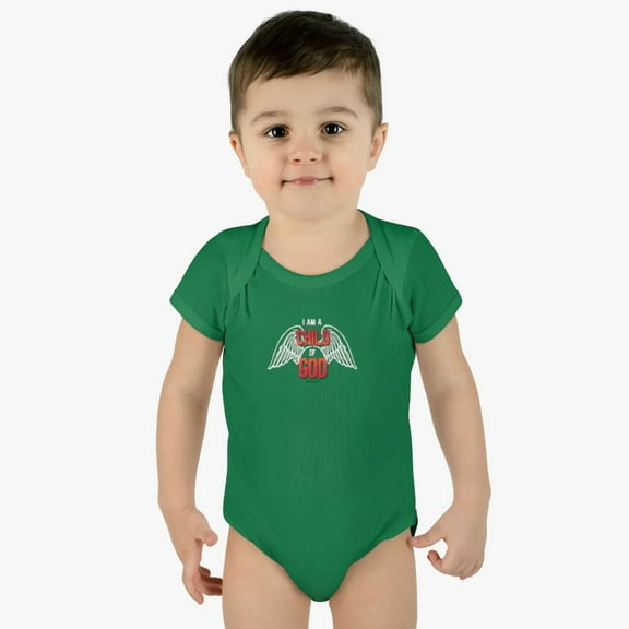 I am a Child of God Infant Baby Rib Body Suit