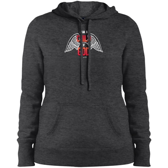 I am a Child of God Ladies Pullover Hooded Sweatshirt