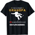 thumbnail image 1 of I am a simple grandpa i love my grandchildren and snowboardi T-Shirt, 1 of 5