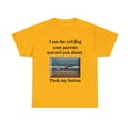 thumbnail image 1 of I am the Red Flag Unisex Heavy Cotton Tee, 1 of 9