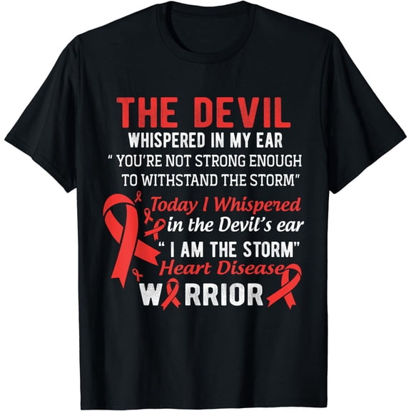 I am the Storm Heart Disease Warrior T-Shirt