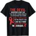 thumbnail image 1 of I am the Storm Heart Disease Warrior T-Shirt, 1 of 5