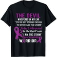 thumbnail image 1 of I am the Storm Pancreatitis Warrior T-Shirt, 1 of 4