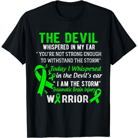 I am the Storm Traumatic Brain Injury Warrior T-Shirt