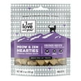 thumbnail image 1 of "I and love and you" Meow and Zen Hearties Cat Treats, Chicken, 4oz Bag, 1 of 7