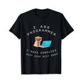 I are programmer I make computer beep boop developer dog pet T-Shirt ...