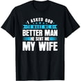 thumbnail image 1 of I bat God to make me a better man, and he T-Shirt, 1 of 4