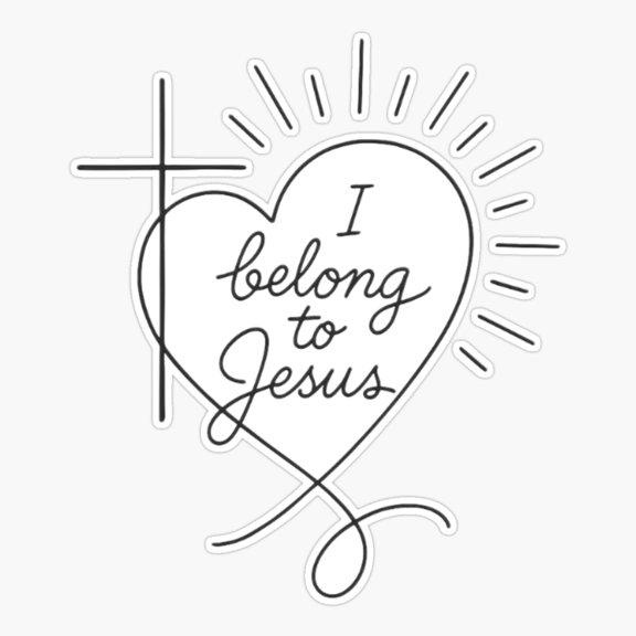 I bg to Inspirational Bible Verse Sticker