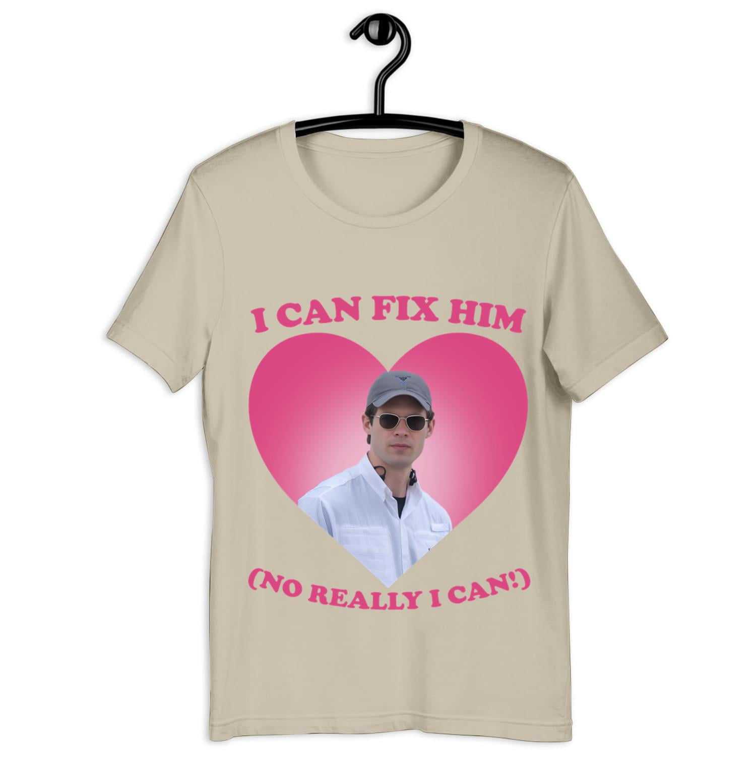 I can fix him David Corenswet as Scott Twister 2024 pink heart shirt