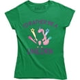 thumbnail image 1 of I'd Rather Be A Unicorn Funny Cute Magical Fantasy Horse Women's T-Shirt, 1 of 4