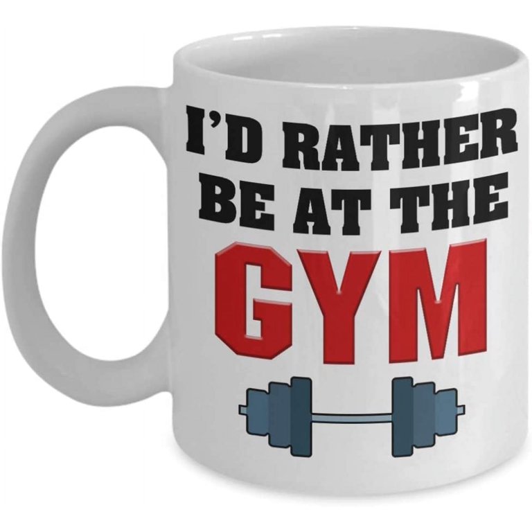 Gym lover Ceramic Mug 11oz gifts for gym lovers gifts for gym