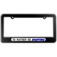 thumbnail image 1 of I'd Rather Be Boating License Plate Frame, 1 of 1