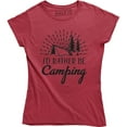 thumbnail image 1 of I'd Rather Be Camping Funny Camper Camp Hiking Outdoor Mountain T-Shirt, 1 of 4