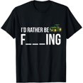 thumbnail image 1 of I'd Rather Be Farming T-Shirt Funny Farmer Gift Shirt T-Shirt, 1 of 4