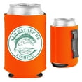 thumbnail image 1 of I'd Rather Be Fishing Magnetic Can Coolie (Orange), 1 of 3