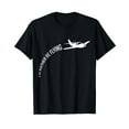 thumbnail image 1 of I'd Rather Be Flying Airplane Pilot T-shirt, 1 of 5