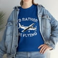 thumbnail image 1 of I'd Rather Be Flying Funny Pilot T-Shirt, 1 of 2
