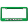 thumbnail image 1 of I'd Rather Be Gardeing License Plate Tag Frame, Multiple Colors, 1 of 1