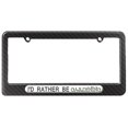 thumbnail image 1 of I'd Rather Be Gardening License Plate Frame, 1 of 1