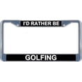 thumbnail image 1 of I'd Rather Be Golfing License Frame.  Free Screw Caps Included, 1 of 1