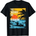 thumbnail image 1 of I'd Rather Be Kayaking Shirt Women Funny Kayak Kayaker T-Shirt Black 2X-Large, 1 of 4
