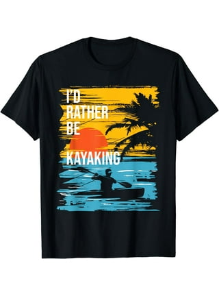 Kayaking Gets Me Wet Vintage Kayak Gifts Funny Kayaker T-Shirt