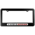 thumbnail image 1 of I'd Rather Be Mountain Biking License Plate Frame, 1 of 1